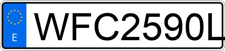 Numer rejestracyjny WFC2590LEJ1822425 posiada FENDT L Numer rejestracyjny WFC2590LEJ1822425 posiada FENDT L