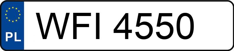 Numer rejestracyjny WFI 4550 posiada FIAT UNO - WFI4550 Numer rejestracyjny WFI 4550 posiada FIAT UNO - WFI4550