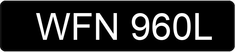 Numer rejestracyjny WFN 960L posiada WARTBURG 353 - WFN960L Numer rejestracyjny WFN 960L posiada WARTBURG 353 - WFN960L