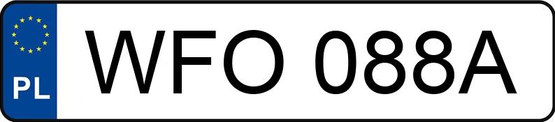 Numer rejestracyjny WFO 088A posiada OPEL Astra II 1.4 MR`98 Club - WFO088A Numer rejestracyjny WFO 088A posiada OPEL Astra II 1.4 MR`98 Club - WFO088A