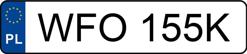 Numer rejestracyjny WFO 155K posiada OPEL Astra Classic 1.4i Kat. MR`98 Start - WFO155K Numer rejestracyjny WFO 155K posiada OPEL Astra Classic 1.4i Kat. MR`98 Start - WFO155K