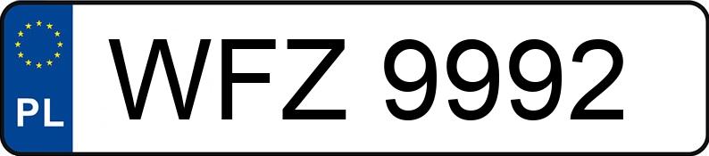 Numer rejestracyjny WFZ 9992 posiada SKODA 120 1.2 L - WFZ9992 Numer rejestracyjny WFZ 9992 posiada SKODA 120 1.2 L - WFZ9992