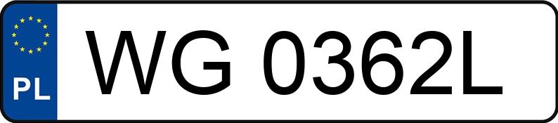 Numer rejestracyjny WG 0362L posiada AUDI A4 Avant 2.0 TDi DPF MR`05 E4 8E A4 Avant 2.0 TDi DPF MR`05 E4 8E - WG0362L