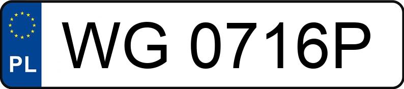 Numer rejestracyjny WG 0716P posiada KRONE PROFI LINER - WG0716P