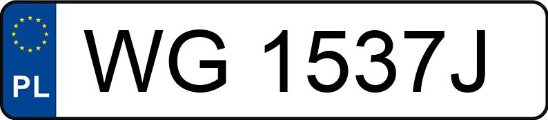 Numer rejestracyjny WG 1537J posiada HONDA ACCORD 2.0 KAT - WG1537J Numer rejestracyjny WG 1537J posiada HONDA ACCORD 2.0 KAT - WG1537J
