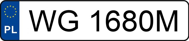 Numer rejestracyjny WG 1680M posiada MINI COOPER D ALL4 - WG1680M Numer rejestracyjny WG 1680M posiada MINI COOPER D ALL4 - WG1680M