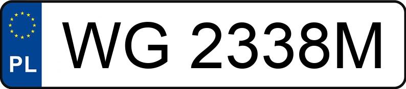 Numer rejestracyjny WG 2338M posiada AUDI A4 - WG2338M Numer rejestracyjny WG 2338M posiada AUDI A4 - WG2338M