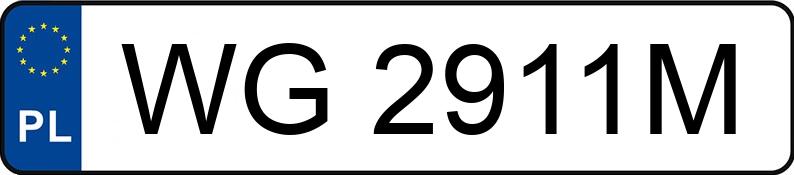 Numer rejestracyjny WG 2911M posiada PORSCHE 911 Carrera (996) Kat. Coupe - WG2911M Numer rejestracyjny WG 2911M posiada PORSCHE 911 Carrera (996) Kat. Coupe - WG2911M