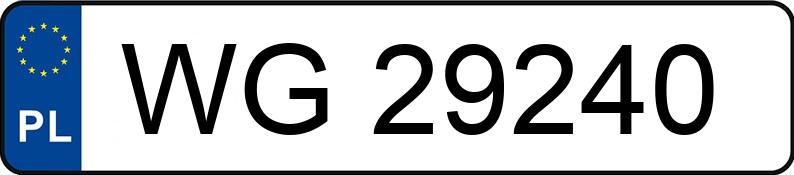 Numer rejestracyjny WG 29240 posiada VOLKSWAGEN SHARAN 1.9 TDI - WG29240