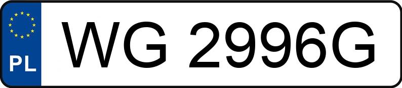 Numer rejestracyjny WG 2996G posiada KIA VENGA - WG2996G