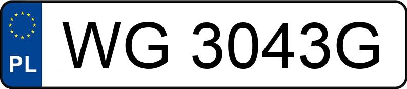 Numer rejestracyjny WG 3043G posiada SEAT LEON 1.6 16V - WG3043G