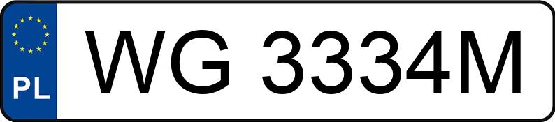 Numer rejestracyjny WG 3334M posiada AUDI A3 40 TFSIE - WG3334M