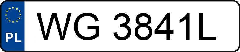 Numer rejestracyjny WG 3841L posiada VOLKSWAGEN GOLF - WG3841L Numer rejestracyjny WG 3841L posiada VOLKSWAGEN GOLF - WG3841L
