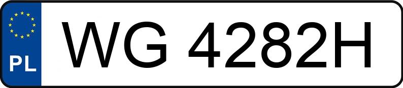 Numer rejestracyjny WG 4282H posiada AUDI A4 Allroad TDI MR`09 E5 B8 A4 Allroad TDI MR`09 E5 B8 - WG4282H