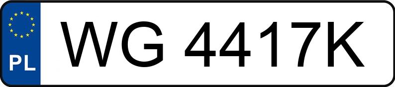 Numer rejestracyjny WG 4417K posiada SAAB 9-5 Sedan TiD MR`11 E4 Vector - WG4417K