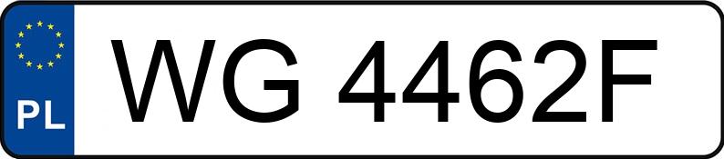 Numer rejestracyjny WG 4462F posiada TOYOTA Corolla 2.0 Diesel MR`02 E3 Terra - WG4462F