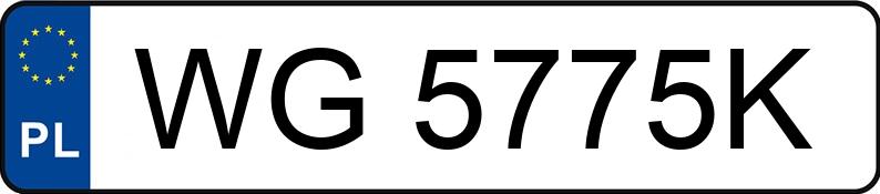 Numer rejestracyjny WG 5775K posiada BMW 325I - WG5775K Numer rejestracyjny WG 5775K posiada BMW 325I - WG5775K