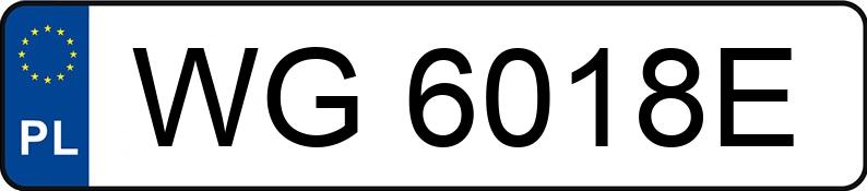 Numer rejestracyjny WG 6018E posiada SEAT Ibiza 1.8 MR`00 6K Sport - WG6018E Numer rejestracyjny WG 6018E posiada SEAT Ibiza 1.8 MR`00 6K Sport - WG6018E