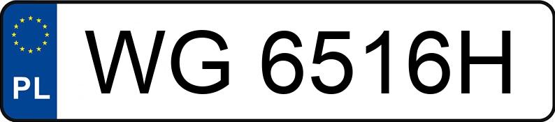 Numer rejestracyjny WG 6516H posiada VOLVO V50 - WG6516H