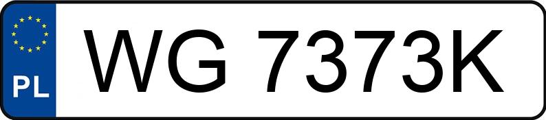 Numer rejestracyjny WG 7373K posiada PORSCHE 911 GT3 - WG7373K