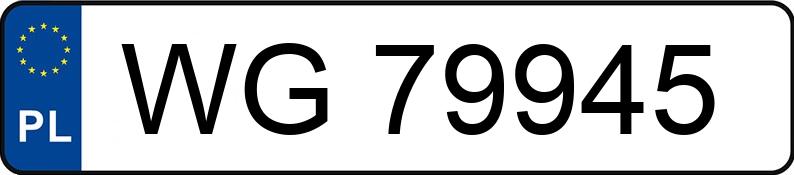 Numer rejestracyjny WG 79945 posiada VOLKSWAGEN Jetta 1.9 TDI MR`06 E4 - WG79945