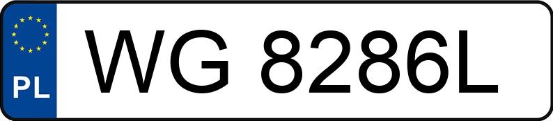 Numer rejestracyjny WG 8286L posiada SKODA SUPERB - WG8286L