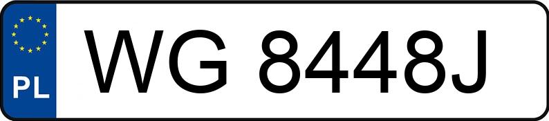 Numer rejestracyjny WG 8448J posiada MERCEDES-BENZ C 300 - WG8448J