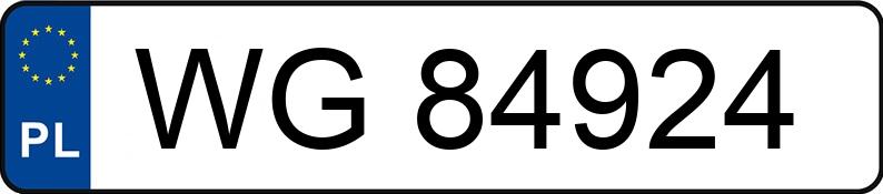 Numer rejestracyjny WG 84924 posiada TOYOTA Aygo 1.0 MR`05 E4 Black MM - WG84924 Numer rejestracyjny WG 84924 posiada TOYOTA Aygo 1.0 MR`05 E4 Black MM - WG84924