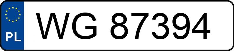 Numer rejestracyjny WG 87394 posiada HONDA CIVIC - WG87394 Numer rejestracyjny WG 87394 posiada HONDA CIVIC - WG87394