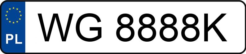 Numer rejestracyjny WG 8888K posiada BMW M550I - WG8888K Numer rejestracyjny WG 8888K posiada BMW M550I - WG8888K