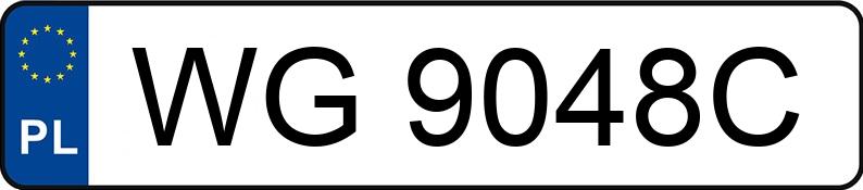 Numer rejestracyjny WG 9048C posiada FORD S-MAX - WG9048C