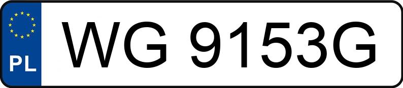 Numer rejestracyjny WG 9153G posiada AUDI A6 Avant 2.5 TDi Kat. MR`97 4B A6 Avant 2.5 TDi Kat. MR`97 4B - WG9153G