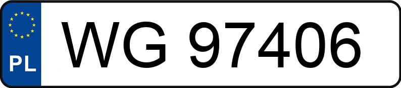 Numer rejestracyjny WG97406 posiada BMW 328i Kat. E36 328i Kat. E36