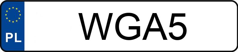 Numer rejestracyjny WGA 5 posiada CHEVROLET (USA) Equinox MR`18 E6 LS 4WD - WGA5 Numer rejestracyjny WGA 5 posiada CHEVROLET (USA) Equinox MR`18 E6 LS 4WD - WGA5