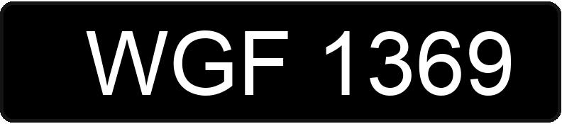 Numer rejestracyjny WGF 1369 posiada TOYOTA MR 2 Kat. E3 T-BAR GTi - WGF1369