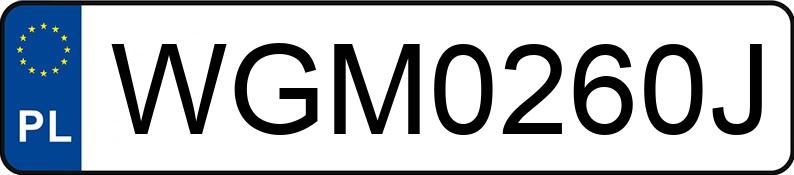 Numer rejestracyjny WGM 0260J posiada MAN TGS L.2018.858.001 - WGM0260J Numer rejestracyjny WGM 0260J posiada MAN TGS L.2018.858.001 - WGM0260J