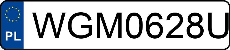 Numer rejestracyjny WGM 0628U posiada TOYOTA AURIS - WGM0628U