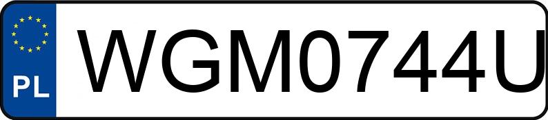Numer rejestracyjny WGM 0744U posiada AUDI A3 - WGM0744U Numer rejestracyjny WGM 0744U posiada AUDI A3 - WGM0744U