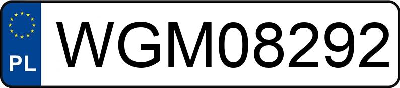 Numer rejestracyjny WGM 08292 posiada RENAULT Megane III Grandtour 1.5 dCi MR`08 E4 Style Edition SL 110 FAP - WGM08292