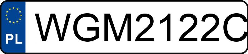Numer rejestracyjny WGM 2122C posiada MERCEDES-BENZ GLS 400 D 4MATIC H1GLE - WGM2122C