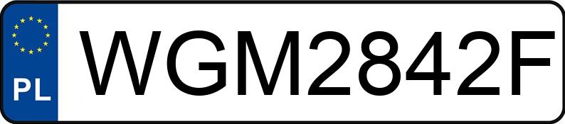 Numer rejestracyjny WGM 2842F posiada DAF CF 480 MR`18 E6 18.0t FT - WGM2842F