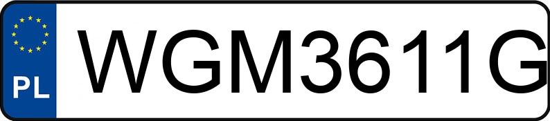 Numer rejestracyjny WGM 3611G posiada FIAT Bravo II 1.4 16V MR`10 E5 Pop - WGM3611G