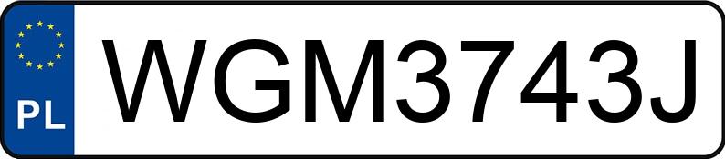 Numer rejestracyjny WGM 3743J posiada DAF XG 480 FT F52N3 - WGM3743J