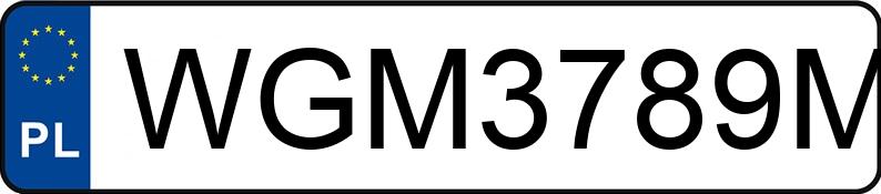 Numer rejestracyjny WGM 3789M posiada DAF XG 480 FT - WGM3789M Numer rejestracyjny WGM 3789M posiada DAF XG 480 FT - WGM3789M