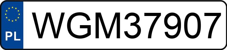 Numer rejestracyjny WGM 37907 posiada VOLKSWAGEN GOLF - WGM37907 Numer rejestracyjny WGM 37907 posiada VOLKSWAGEN GOLF - WGM37907