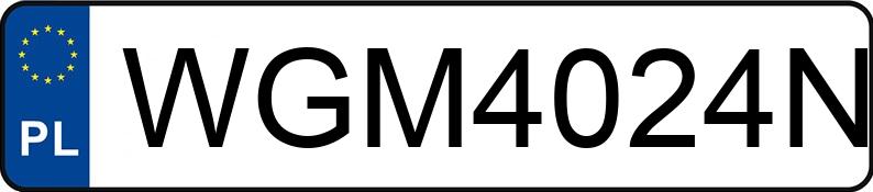 Numer rejestracyjny WGM 4024N posiada CITROEN Jumpy 2.0 BlueHDi MR`24 E6 3.1t XL - WGM4024N