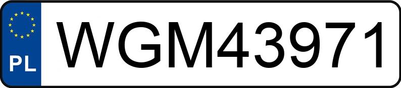 Numer rejestracyjny WGM 43971 posiada MAN TGX L.2007.46.001 - WGM43971 Numer rejestracyjny WGM 43971 posiada MAN TGX L.2007.46.001 - WGM43971