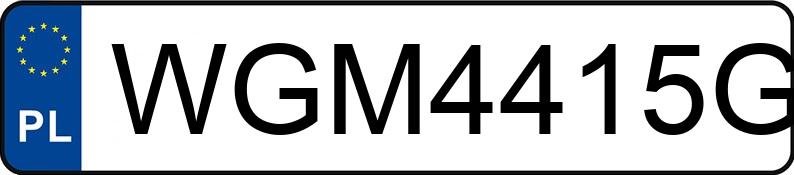 Numer rejestracyjny WGM 4415G posiada SCANIA R450 - WGM4415G