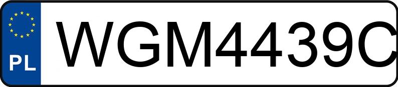 Numer rejestracyjny WGM 4439C posiada DAF XF 480 FT H4EN3 - WGM4439C