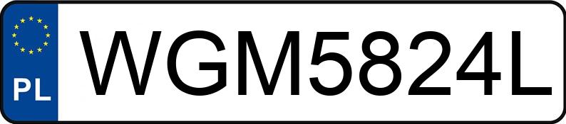 Numer rejestracyjny WGM 5824L posiada VOLVO FH VTC3T - WGM5824L